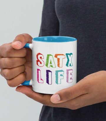 Start Your Day with a Smile and a SATXLIFE Mug
